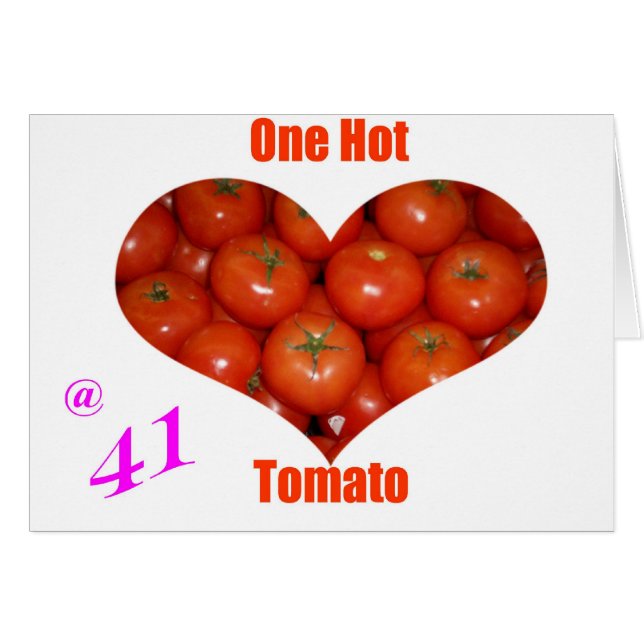 41 Un Tomate Caliente (Anverso (Horizontal))