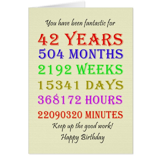 42.ª Feria de Cumpleaños (Frente)