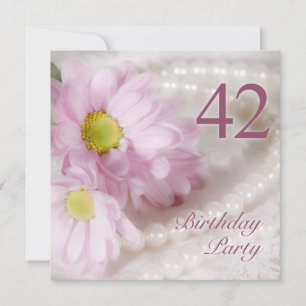 42.ª invitación a la fiesta de cumpleaños con mari