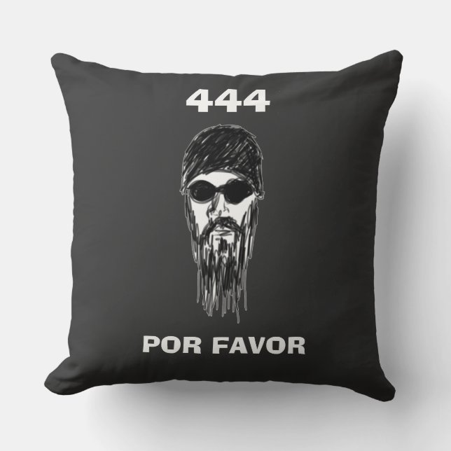 444 POR FAVOR - Cojín decorativo UggNUEVE (Anverso)
