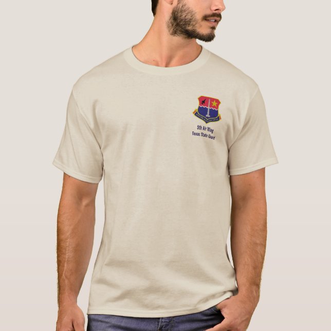 447o Camiseta del grupo TXSG del apoyo aéreo (Anverso)