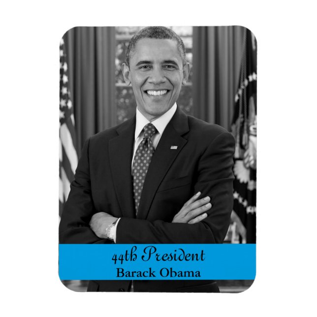 44.º imán del Presidente Barack Obama (Vertical)