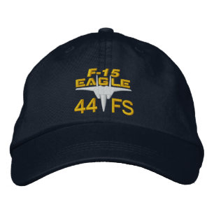 44FS F-15 Gorra de golf de alta tecnología Eagle