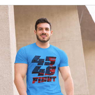 4548 Bandera oscura Trump: camiseta de combate