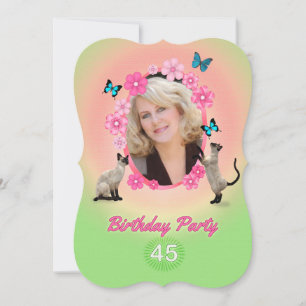 45.ª invitación a la fiesta de cumpleaños