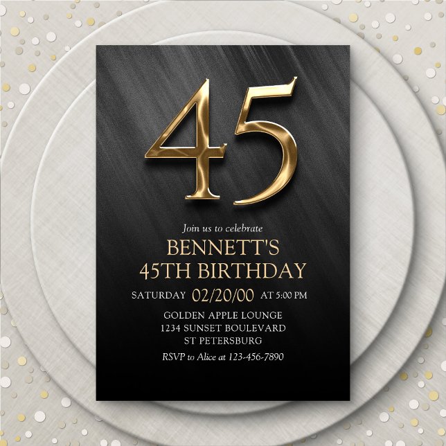 45.ª invitación de cumpleaños (Subido por el creador)