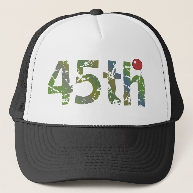45.o Regalo del gorra del cumpleaños (Anverso)