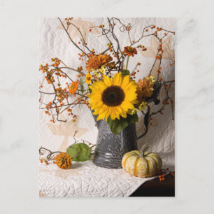 4663 Postales Florales De Otoño