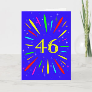 46.ª tarjeta de explosión de cumpleaños