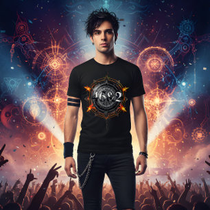 46 & 2 Camiseta de brújula steampunk inspirada e