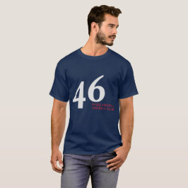 46 haga la camiseta de la marina de guerra de los