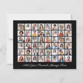 48 Collage de fotos Añadir su propia tarjeta de fe