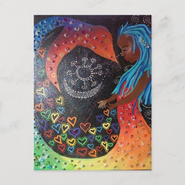 49 corazones para una postal de pulso (Anverso)