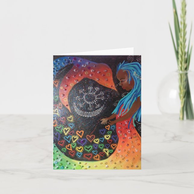 49 corazones para una tarjeta del pulso (Anverso)