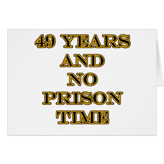 49 ninguna hora de prisión (Anverso (Horizontal))