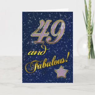 49.o Invitación de la fiesta de cumpleaños