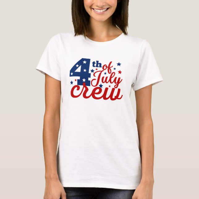 4.ª Camiseta Del Equipo De Julio (Anverso)