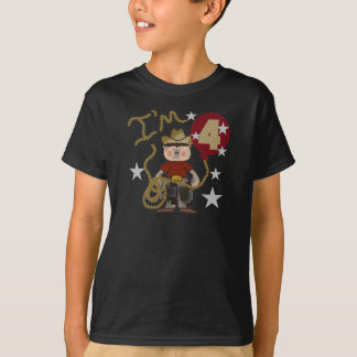 4.ª Cowboy Camisetas y regalos de cumpleaños