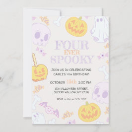 4.ª invitación a la fiesta de cumpleaños de Hallow