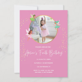 4.ª invitación de cumpleaños