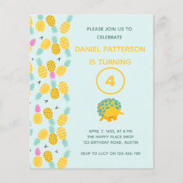 4.ª tarjeta de cumpleaños Boy