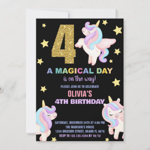 4.ª volada de invitaciones a cumpleaños de Rainbow
