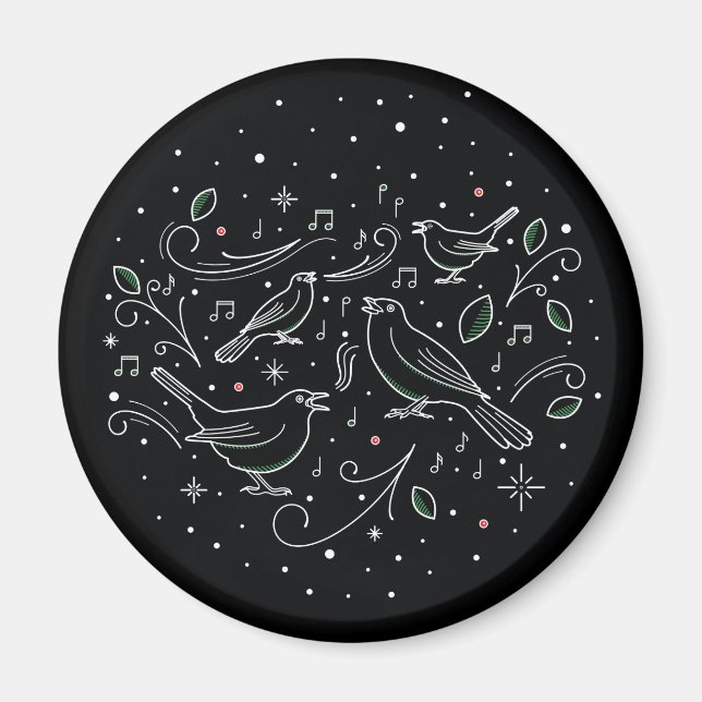 4.º imán de Navidades (Frente)