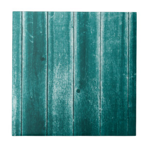 4.25 x 4.25 azulejos de cerámica de madera azul