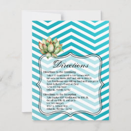 4.25x5.5 Tarjeta de dirección Boho Cacti Cactus Su