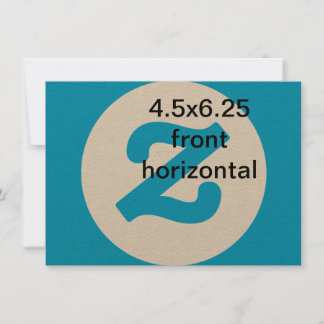 4.5x6.25 invitación vertical horizontal