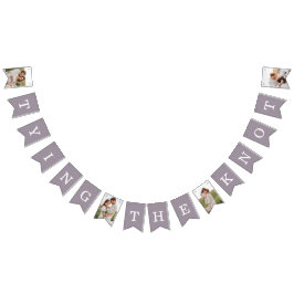 4 Banderas de bollos morados de la fiesta de compr