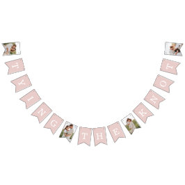 4 Banderas de Bungalows rosados de Rubor