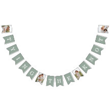 4 Banderas de Bunting Eucalyptus