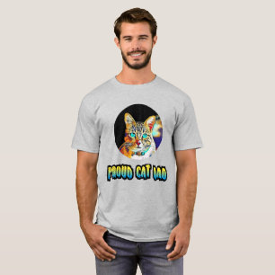 4.best cat papá menea camisetas, camisetas de amo