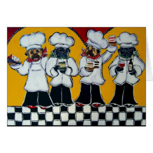 4 Chef Pugs