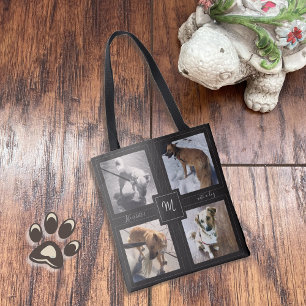 4 Collage de fotos con bolsa de tocador negra