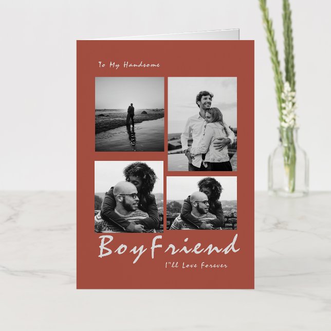 4-Collages de fotos para el novio de San Valentín (Flor)