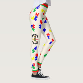 # 4 Conciencia sobre el Autismo - Leggings