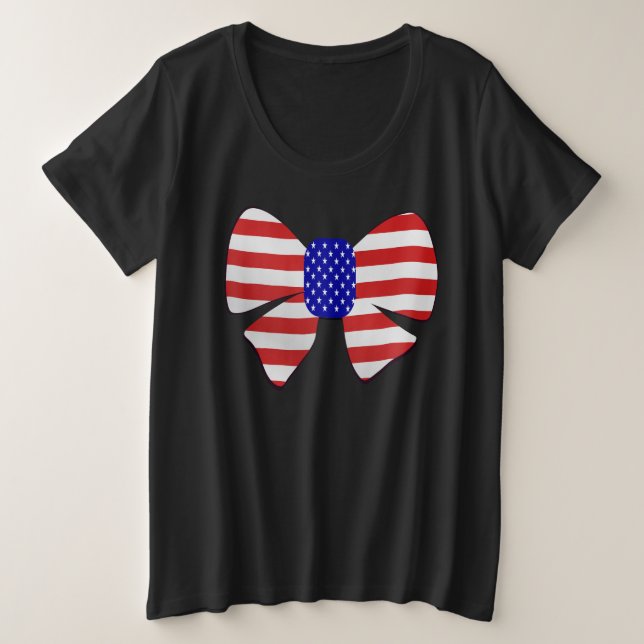 4 de julio Aparato Estados Unidos Bandera Patrióti (Anverso del diseño)