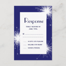 4 de julio Boda RSVP (azul)