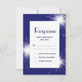 4 de julio Boda RSVP (azul)