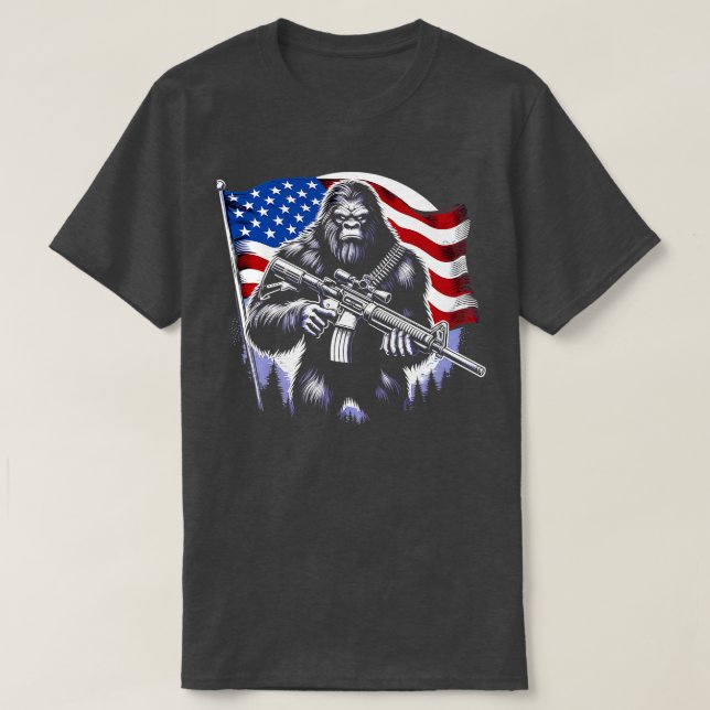 4 de julio Camisa de Estados Unidos Bandera estado (Diseño del anverso)