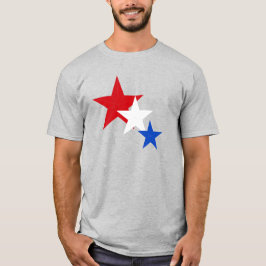 4 de julio Camisa femenina, camiseta de Star purpu