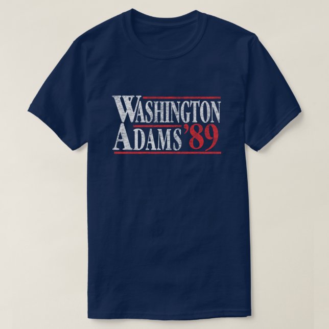 4 de julio camiseta de la campaña de Washington (Diseño del anverso)