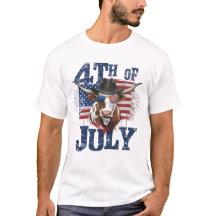 4 DE JULIO - Camiseta DEL DÍA DE LA INDEPENDENCIA 