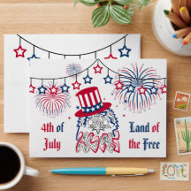 4 de julio Día de la Independencia Águila American