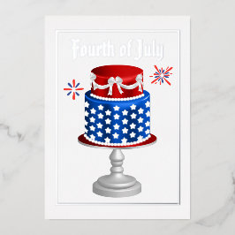 4 de julio Día de la Independencia Invitación al R