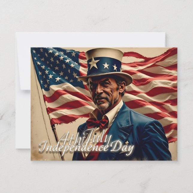 4 de julio - Espíritu de independencia (Anverso)