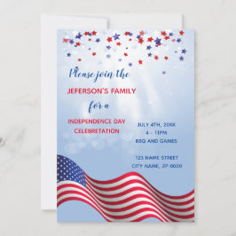 4 de julio Invitación a la celebración