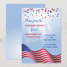 4 de julio Invitación a la celebración